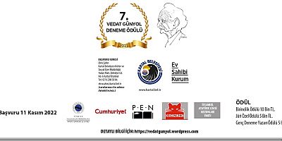 Vedat Günyol 7. Deneme Yarışması İçin Başvuru Süreci Başladı