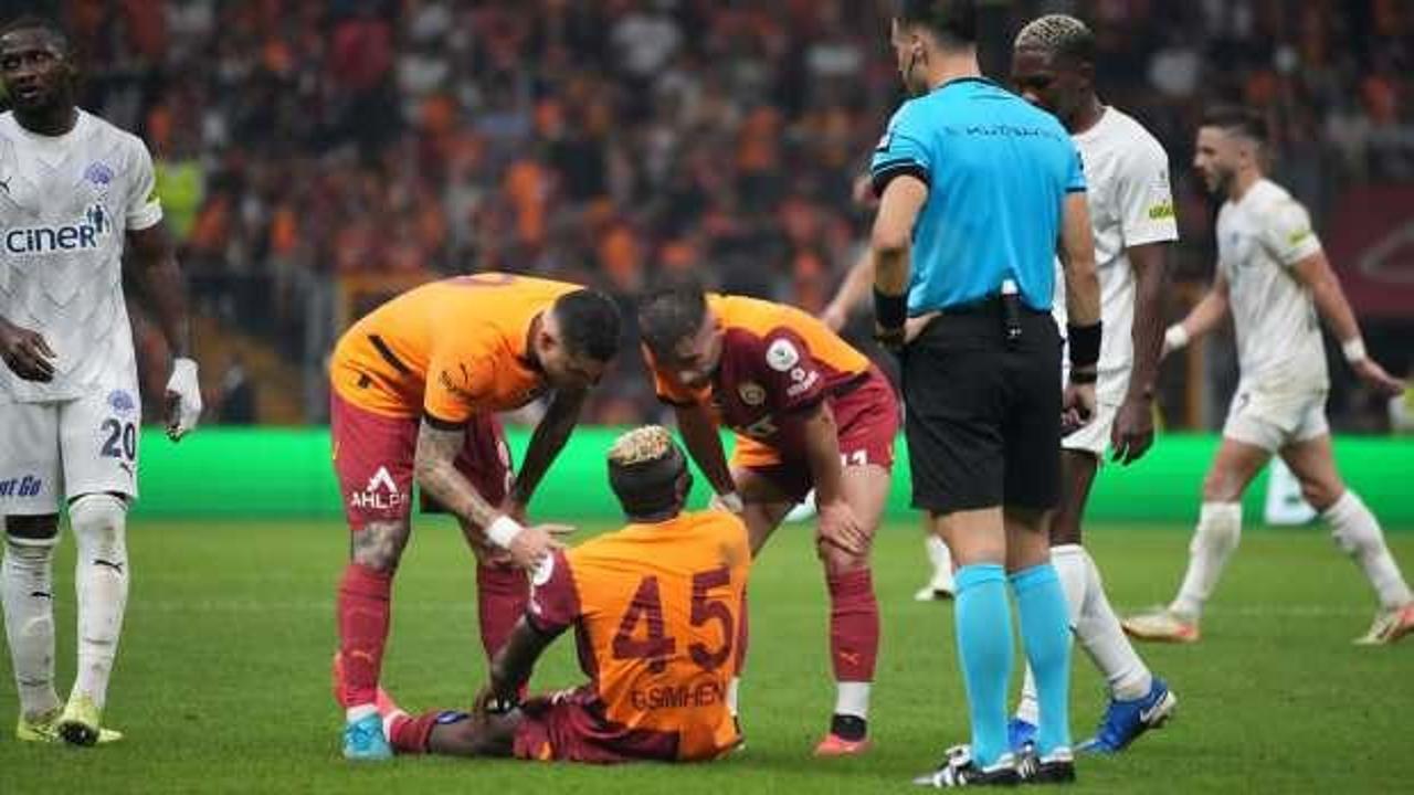 Victor Osimhen'den sakatlık açıklaması
