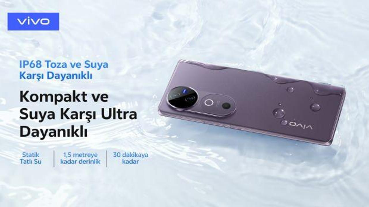 vivo V40, binlerce test ve IP68 sertifikası ile dayanıklılığını kanıtlıyor