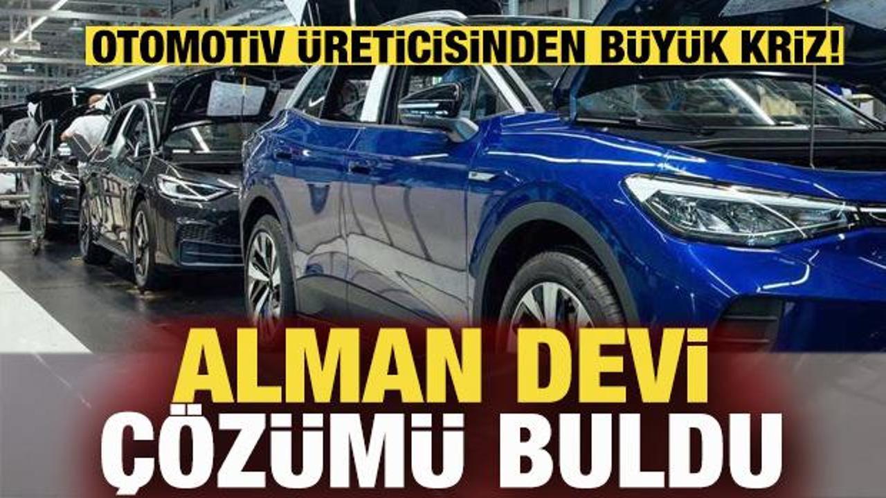 Volkswagen çözümü fabrikayı kapatmakta ve işten çıkartma yapmakta buldu