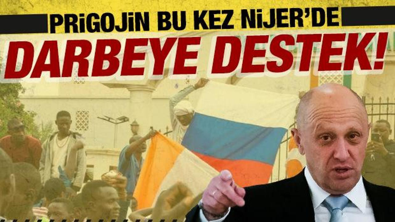 Wagner bu kez de Nijer'de: Prigojin'den askeri darbeye destek