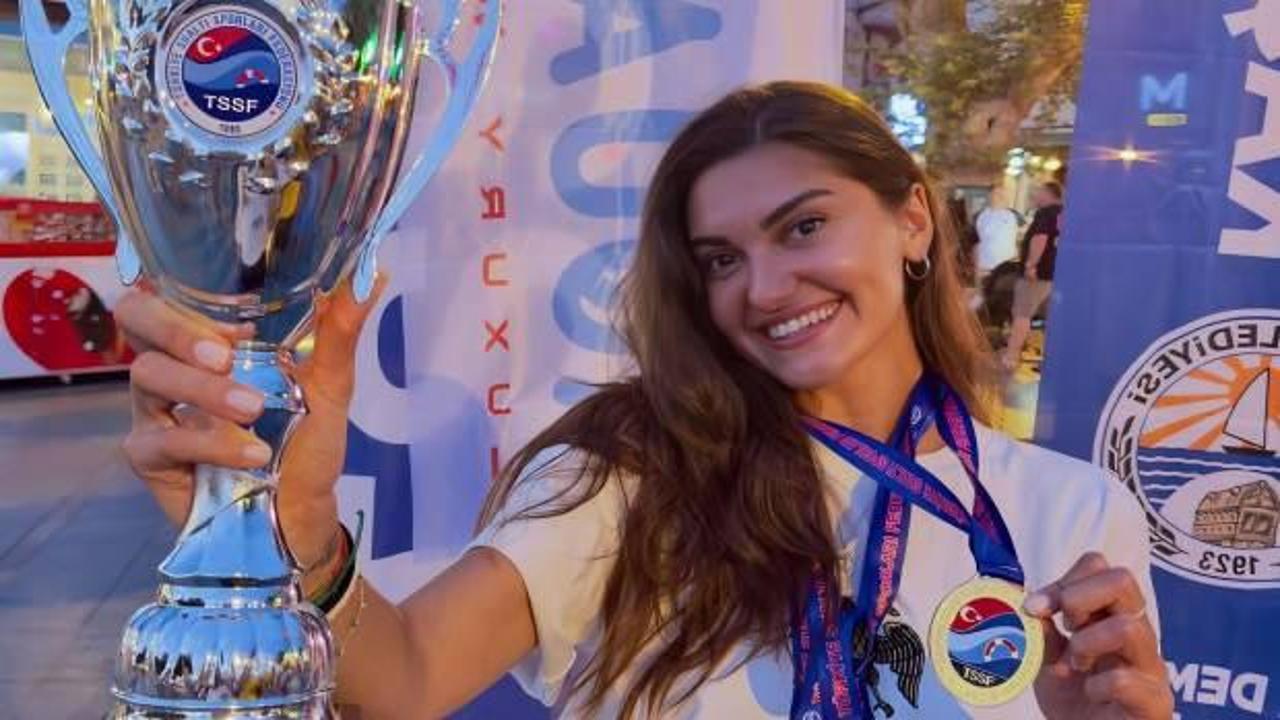 Yağmur Ergün’den tarihi Türkiye rekoru!