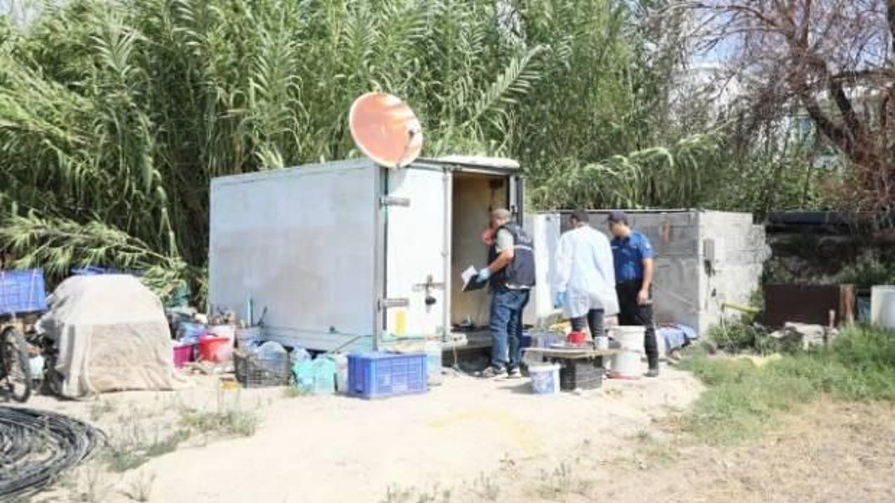 Yalnız yaşadığı konteynerde ölü bulundu