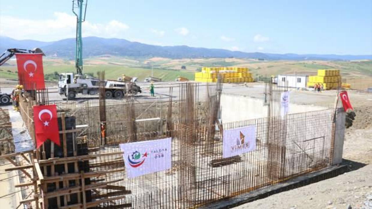 Yalova'da bittiğinde 25 bin kişinin çalışacağı OSB'de bir fabrikanın daha temeli atıldı