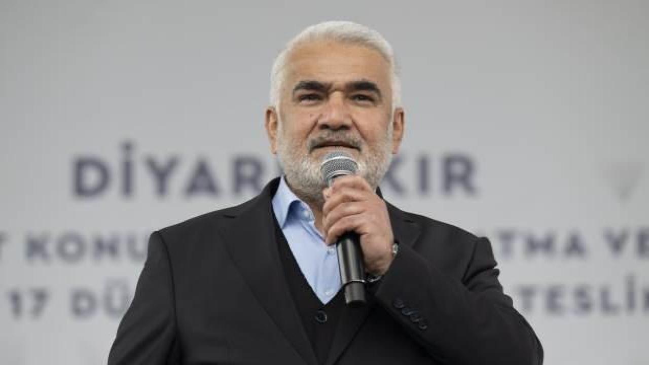 Yapıcıoğlu Diyarbakır'dan mesajı verdi