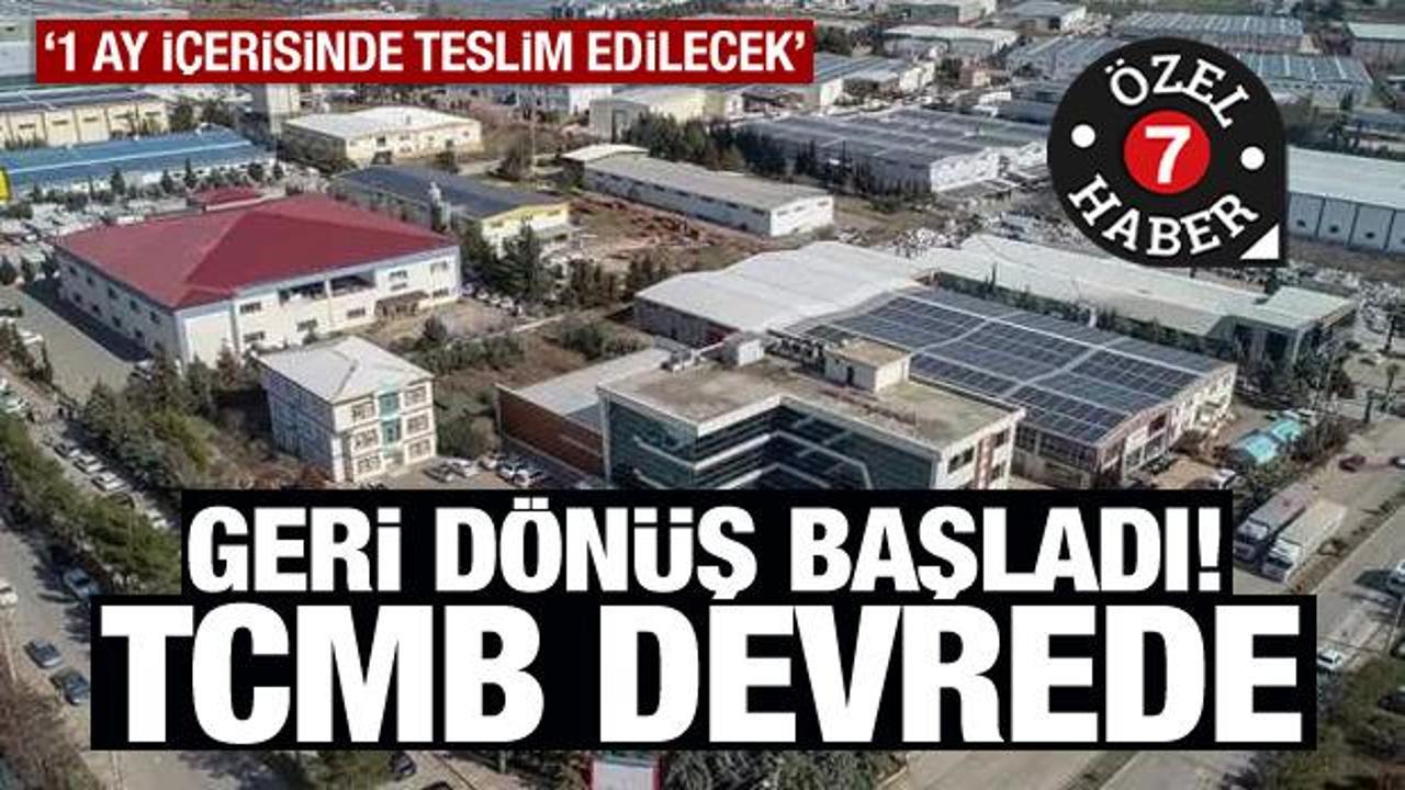 Yaralar sarılıyor, üretim kapasitesi yüzde 70'e yükseldi