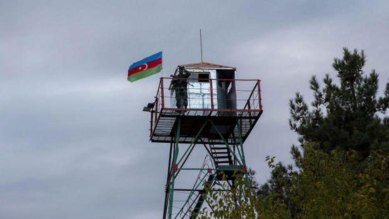 Yasa dışı Ermeni güçlerin döşediği mayına basan Azerbaycan askeri yaralandı