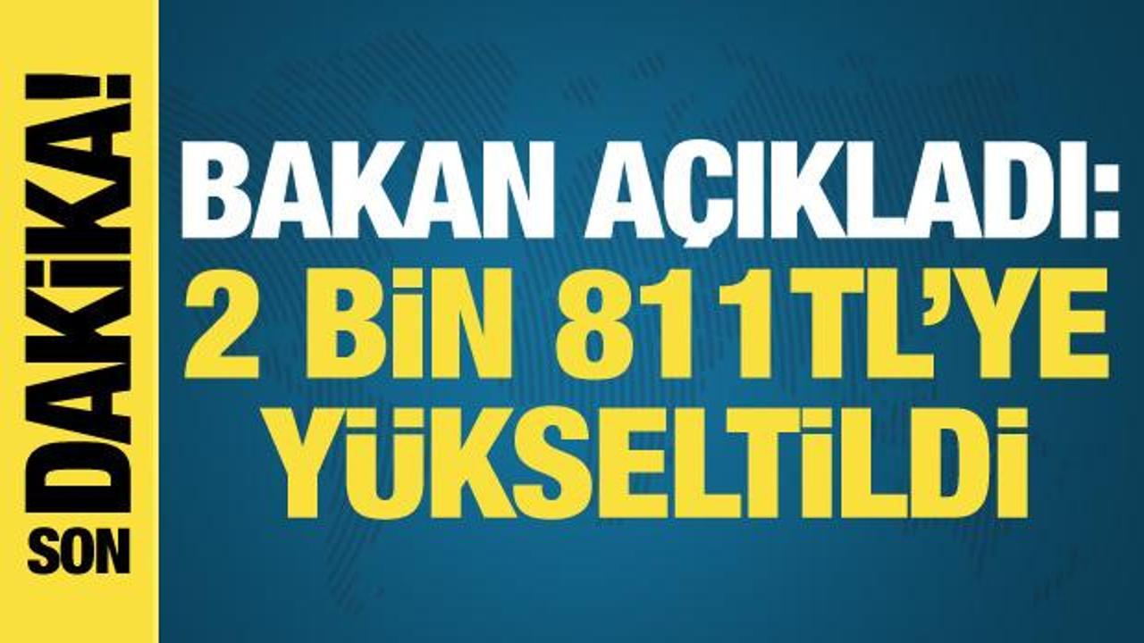 Yaşlı ve engelli aylıklarına zam! Bakan Göktaş duyurdu