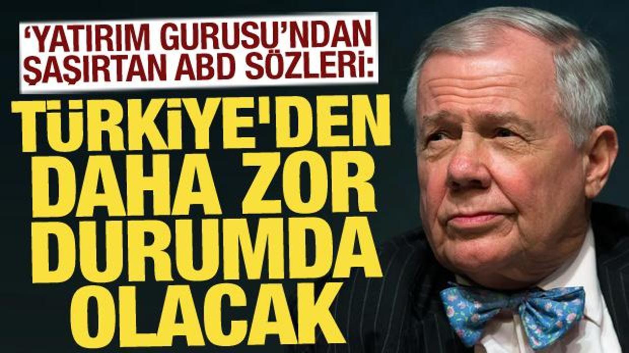 'Yatırım Gurusu'ndan şaşırtan ABD sözleri: Türkiye'den daha zor durumda olacak