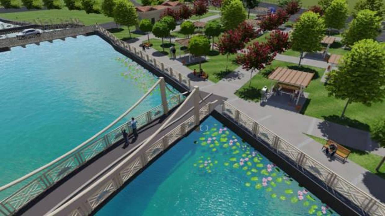 Yavuzeli'ni cazibe merkezine dönüştürecek proje hızla ilerliyor