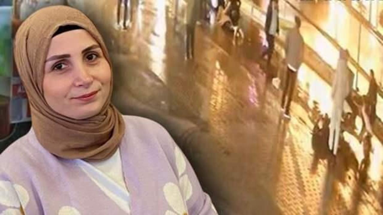 Yaya geçidinden geçen kadına önce motosiklet sonra araba çarptı