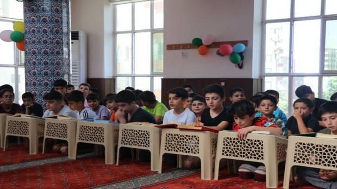 Yaz Kur'an kursu heyecanı başladı!