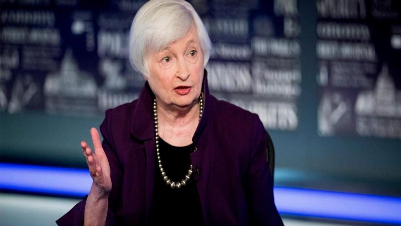 Yellen: Aşağı yönlü risklere karşı tetikte olmaya devam ediyoruz
