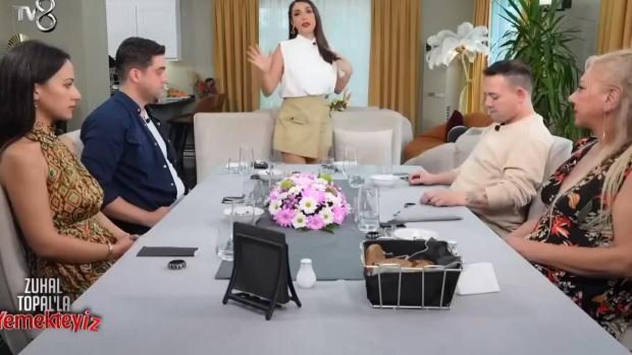 Yemekteyiz'de tansiyon yükseldi! Zuhal Topal'ı çileden çıkartan o anlar!