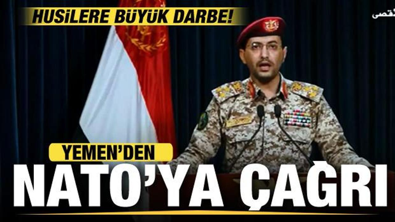 Yemen'den NATO'ya son dakika çağrısı! Husilere büyük darbe