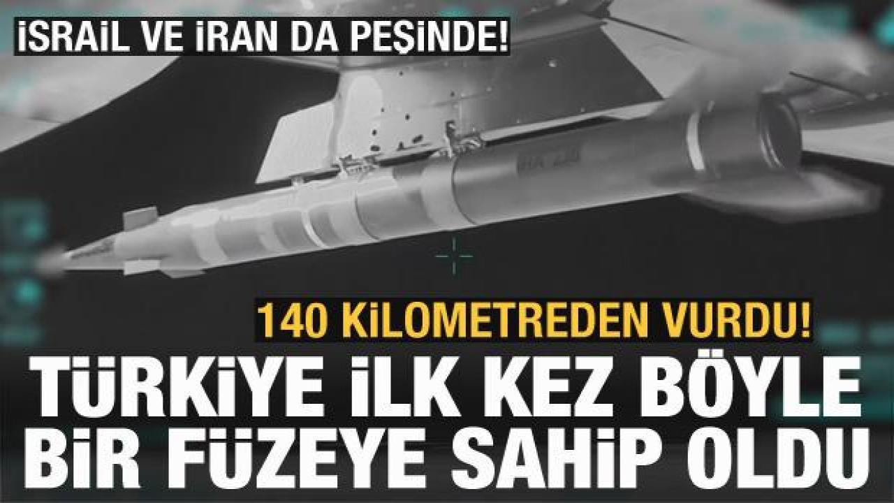 Yeni dönemin kapısı aralandı! Türkiye ilk kez böyle bir füzeye sahip oldu