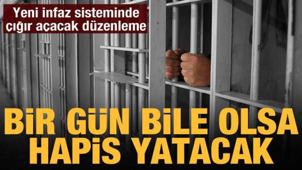 Yeni infaz sistemi: 'Her suçun bir yatarı olmalı'