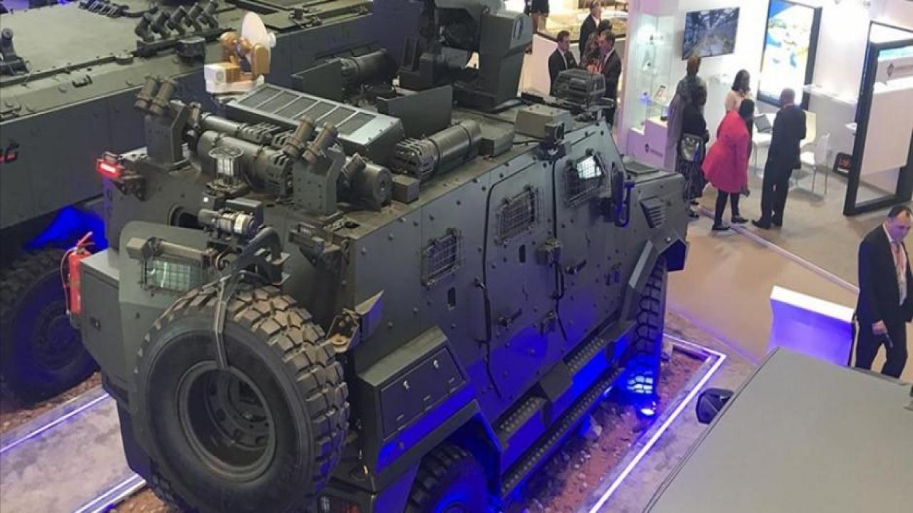 Yenilenen Türk zırhlısı Amazon 4x4 göreve hazırlanıyor