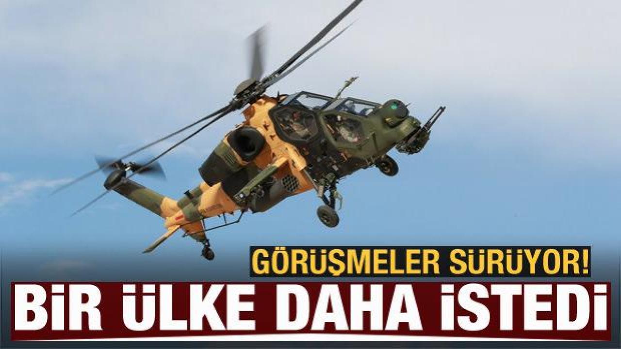 Yerli helikopter 'ATAK' Afrika yolcusu! Bir ülke daha talip oldu