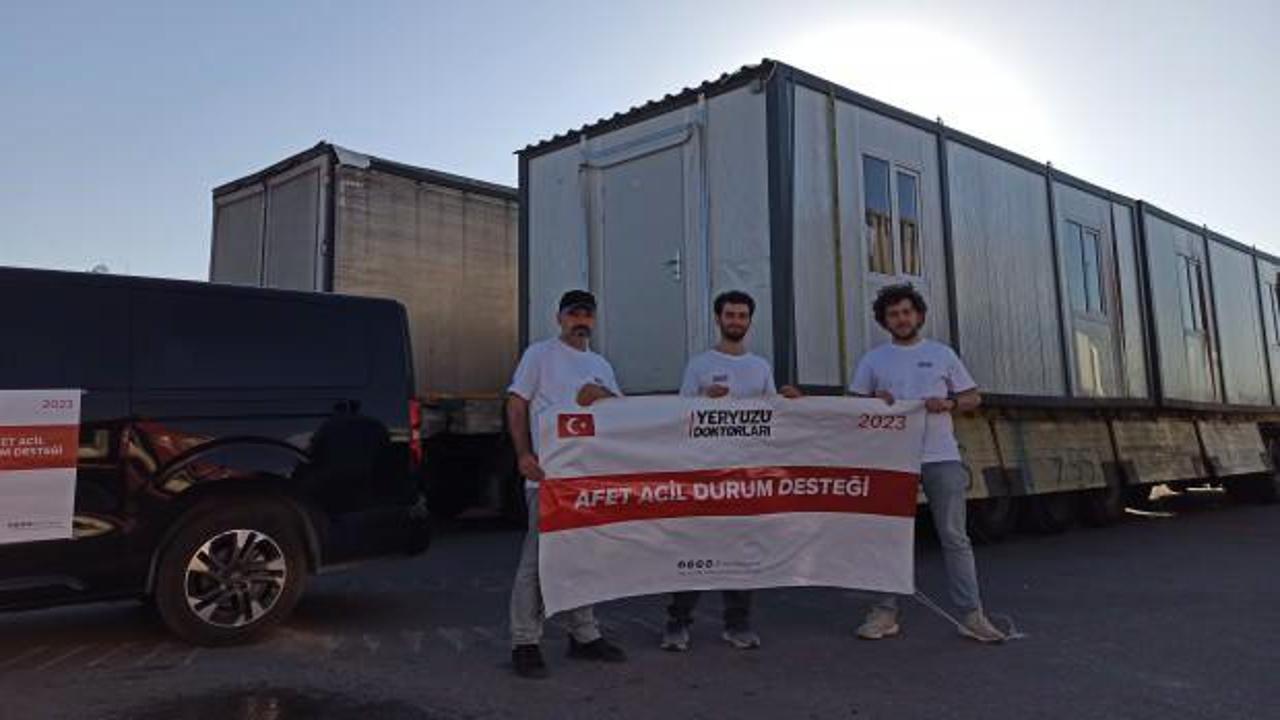 Yeryüzü Doktorları'ndan Libya'ya yardım malzemesi