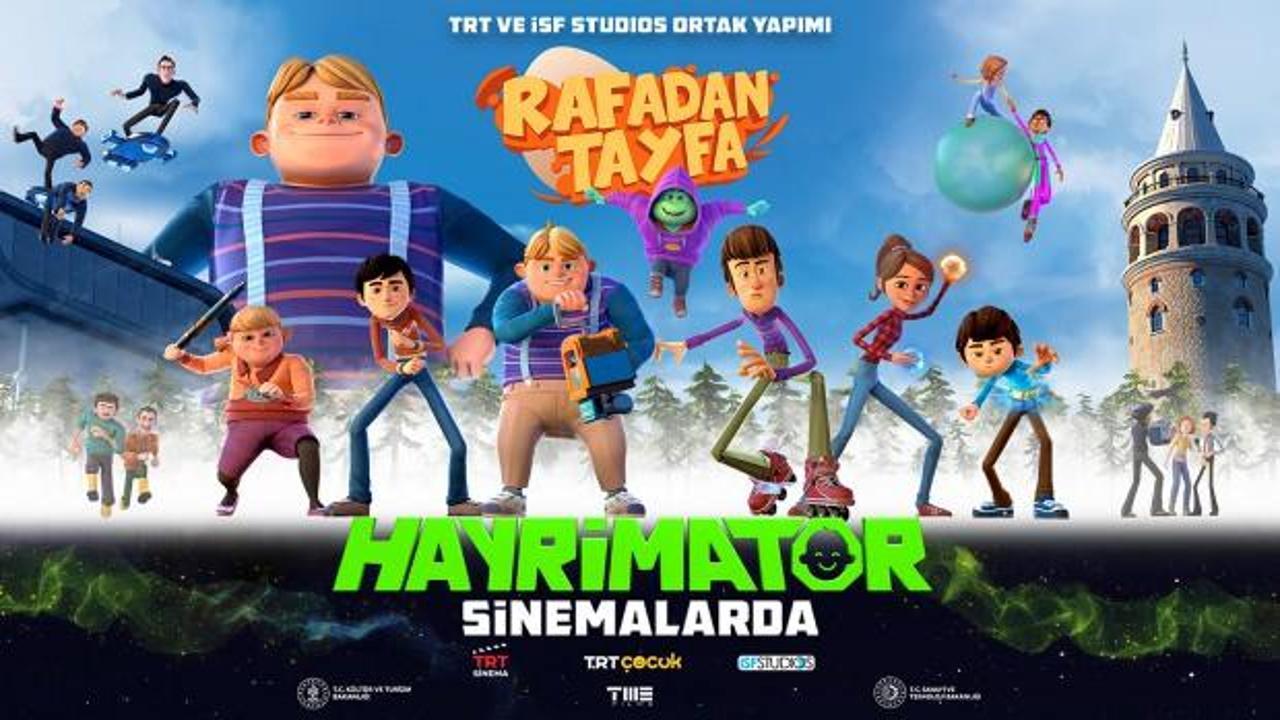 Yoksa siz hala izlemediniz mi? Rafadan Tayfa: Hayrimatör filmi dev rekora imza attı