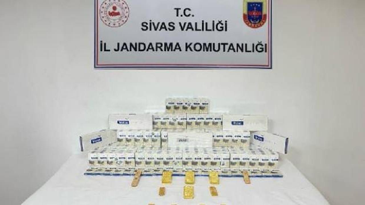Yolcu otobüsünde 6 kilo külçe altın ele geçirildi