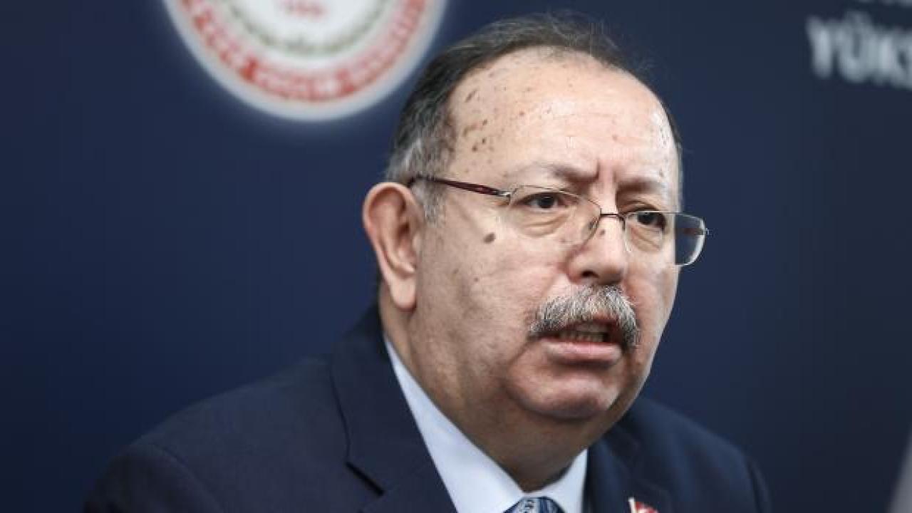 YSK Başkanı Yener, uyarılarını yineledi!