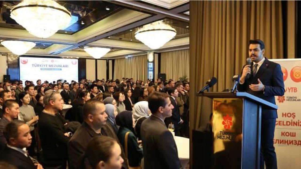 YTB, Kırgızistan'da Türkiye mezunlarını bir araya getirdi