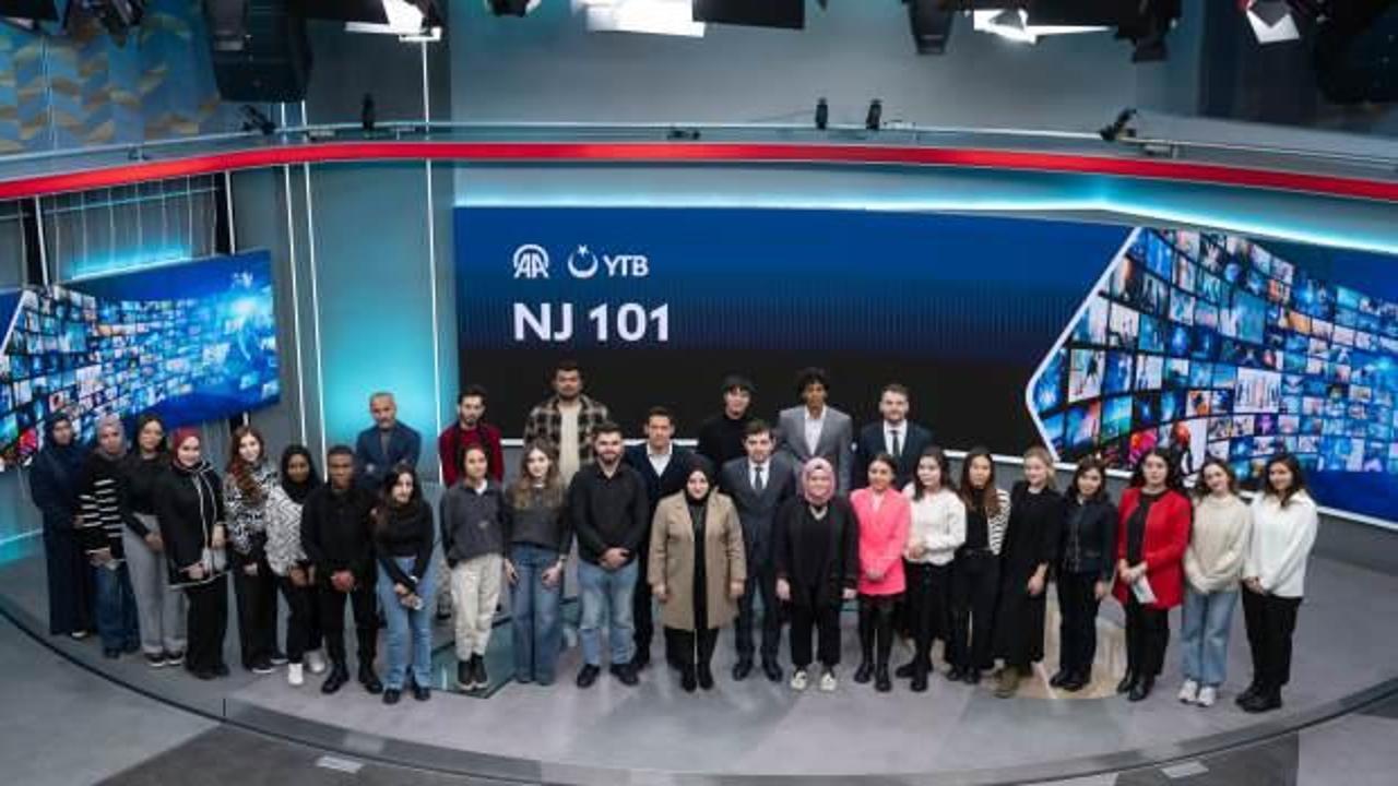 YTB Türkiye Bursu sahibi uluslararası öğrencilerine 'New Journalism (NJ) 101' eğitimi