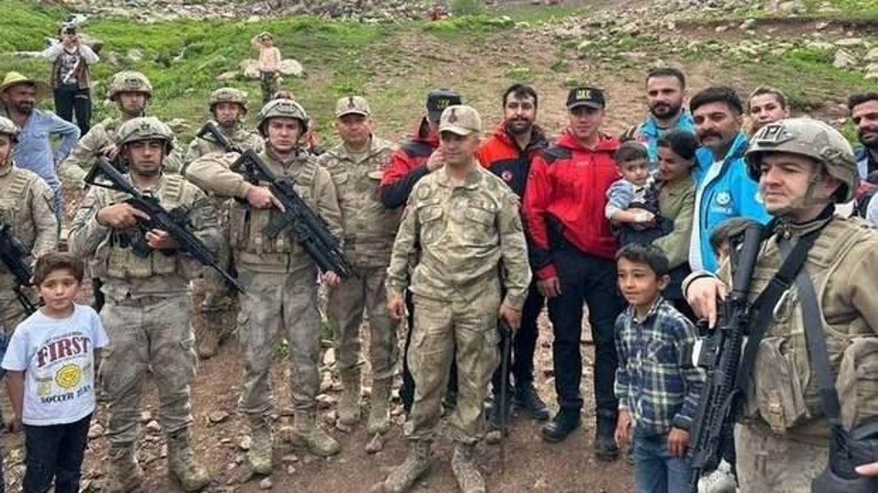 Yüksekova'da kaybolan çocuk uyurken bulundu