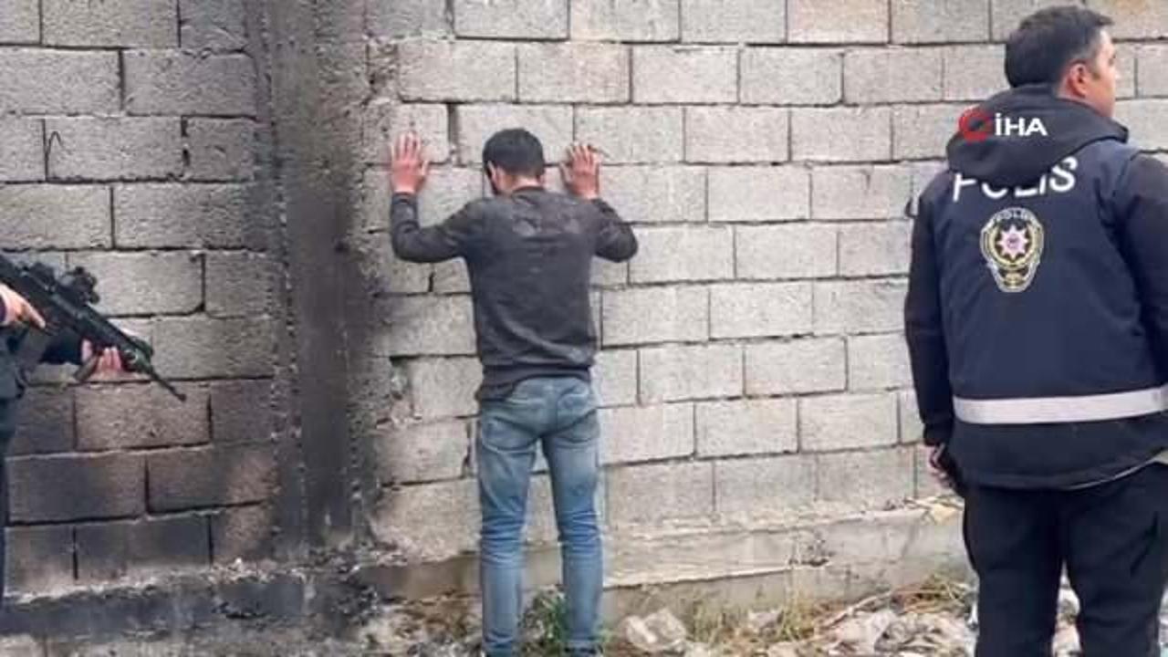 Yüksekova'da uyuşturucu bağımlılarına şok baskın