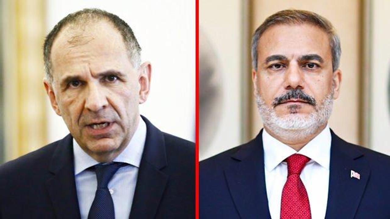 Yunan Bakan'dan Hakan Fidan'a mesaj: İki madde sıraladı