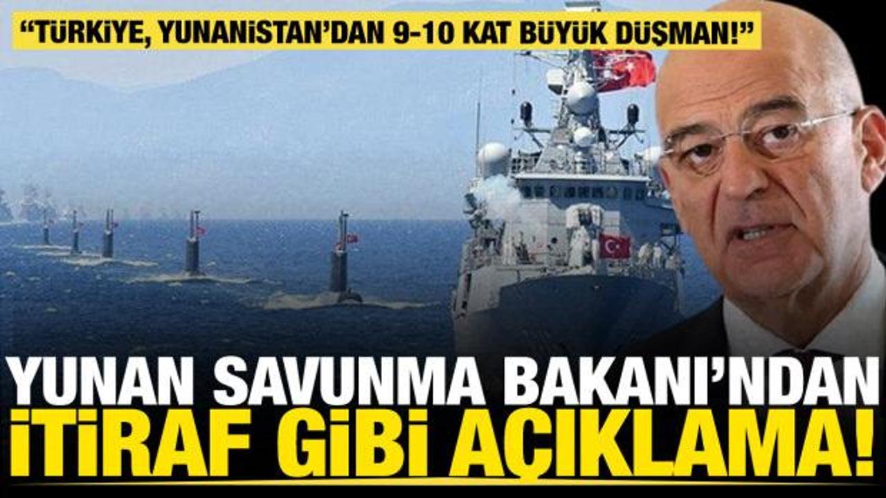 Yunan Bakan'dan itiraf gibi açıklama! 