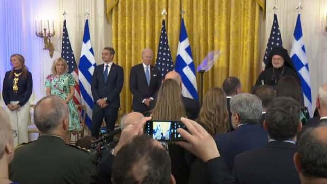 Yunan basını: Miçotakis Mavi Vatan haritasını Biden'a şikayet etti