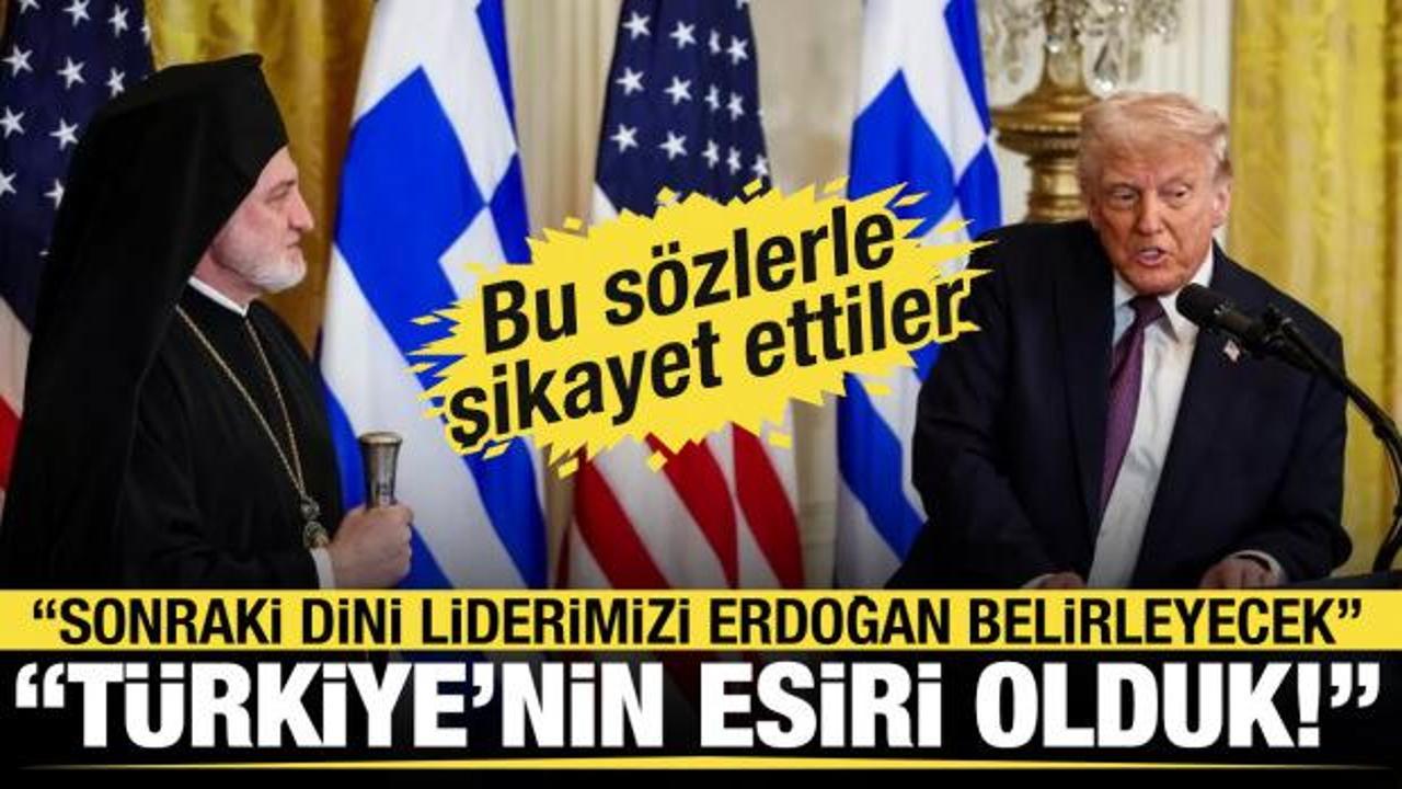 Yunan şikâyet etti: Sonraki dini liderimize Erdoğan karar verecek. Türkiye'nin esiri olduk