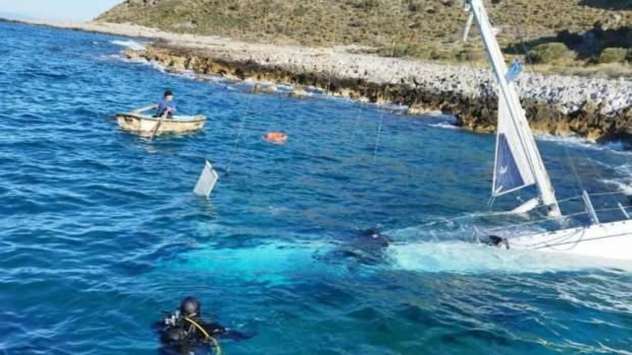 Yunanistan'da göçmen teknesi battı