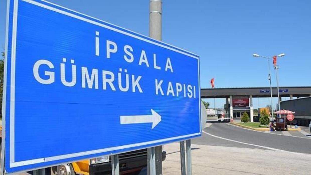 Yunanistan'daki yangın! Ticaret Bakanlığı'ndan İpsala Sınır Kapısı uyarısı
