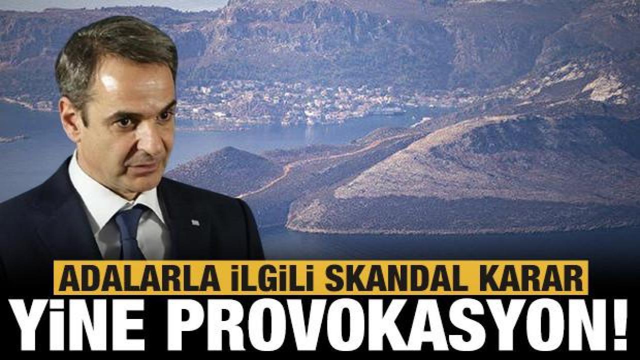 Yunanistan'dan skandal hamle: 'Silahsızlandırılmış' statüdeki adalara tatbikat yapacak