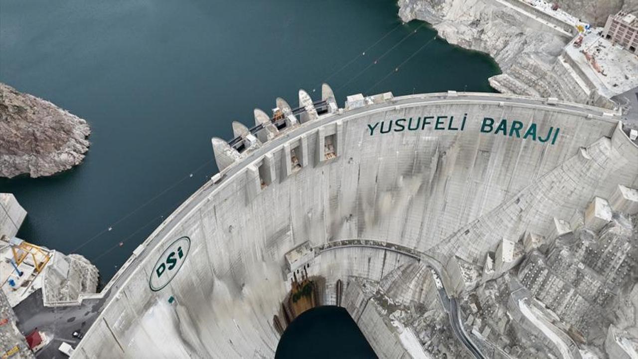 Yusufeli Barajı'ndan ekonomiye 6,6 milyar liralık katkı