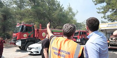 Zabıta Ekiplerinden Yangına Yönelik Önlem