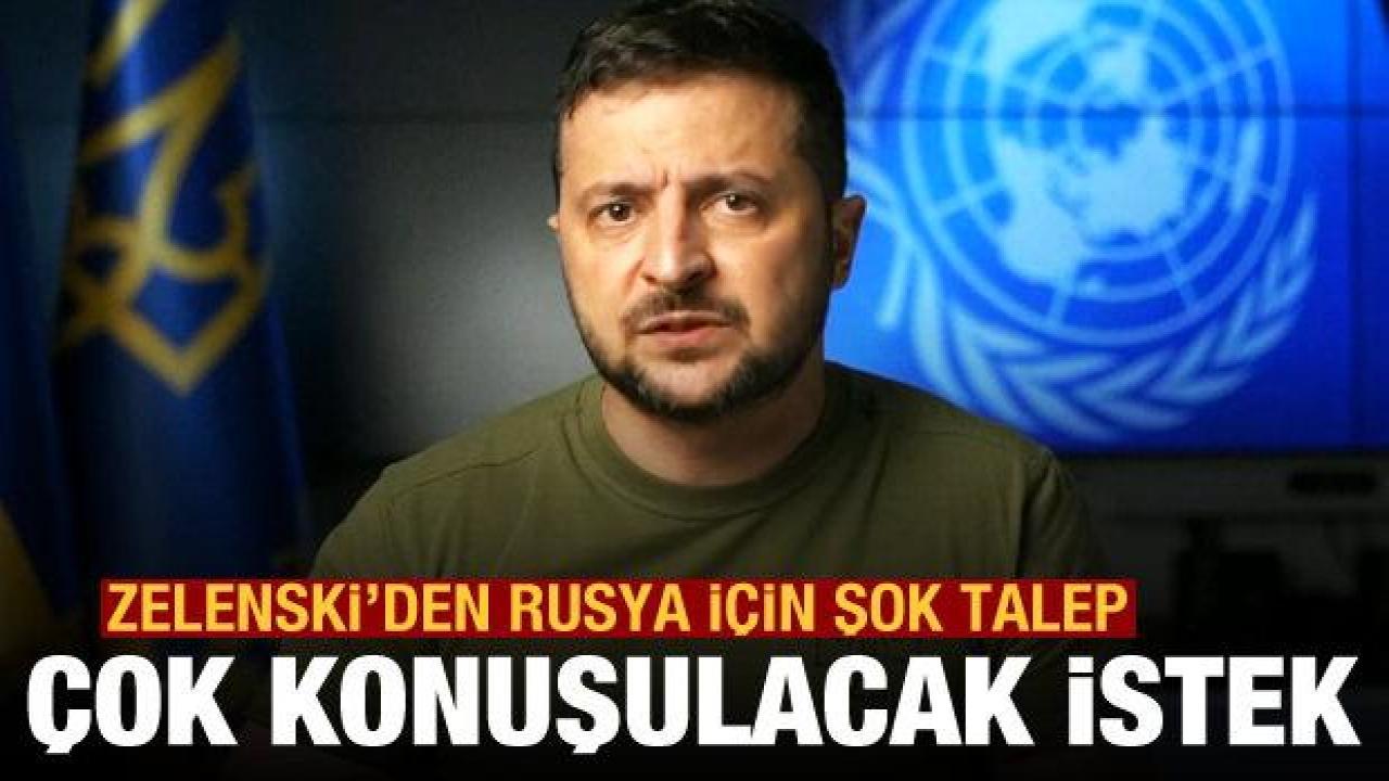 Zelenski: Rusya'nın BM'deki veto hakkı elinden alınmalı