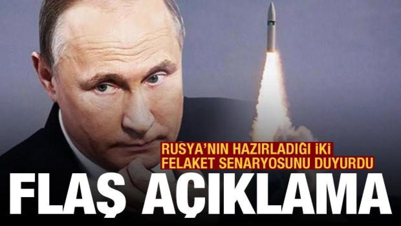 Zelenski, Rusya'nın hazırladığı iki felaket senaryosunu açıkladı