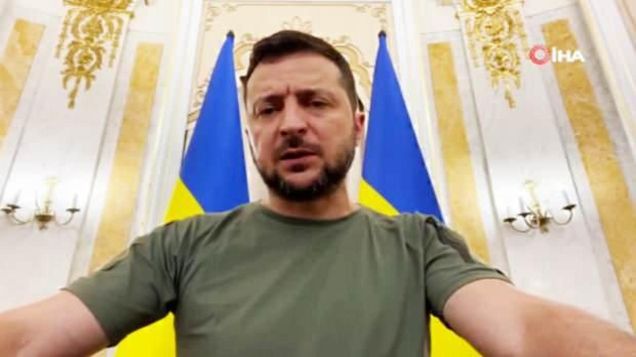 Zelenski video yayınladı: Erdoğan'a minnettarım