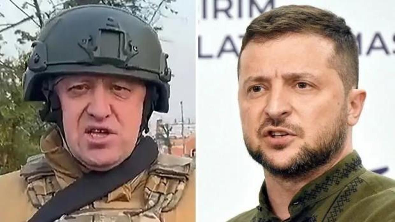 Zelenskiy'den imalı Prigojin açıklaması