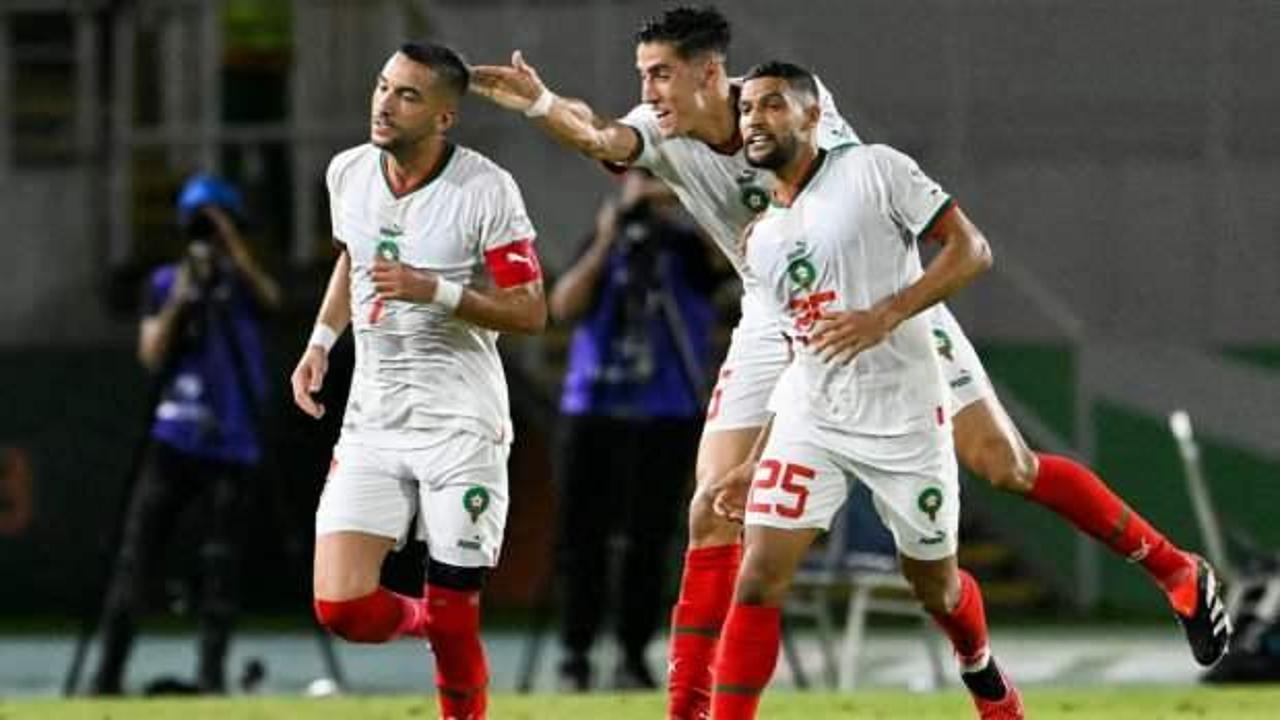 Ziyech attı, Fas gruptan lider çıktı