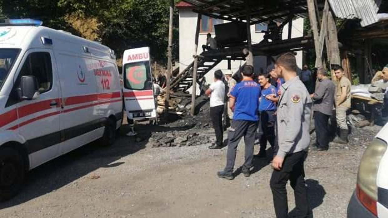 Zonguldak'ta maden ocağında göçük: 1 ölü