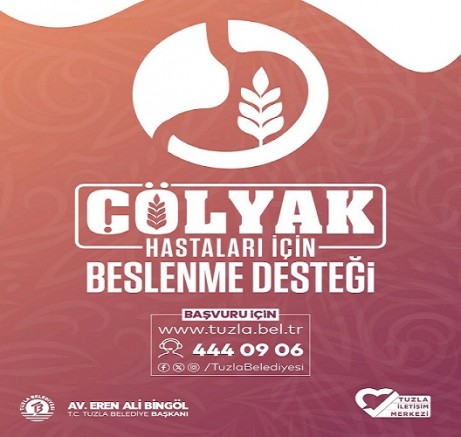 Tuzla Belediyesi’nden Çölyak Hastalarına Yaşam Kolisi: Glütensiz Destek Başladı