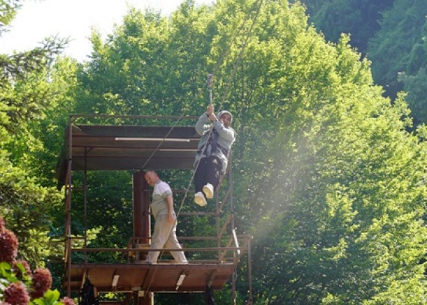 Tuzla'dan Emeklilere Akyazı'da Zipline ve Alabalık Keyfi
